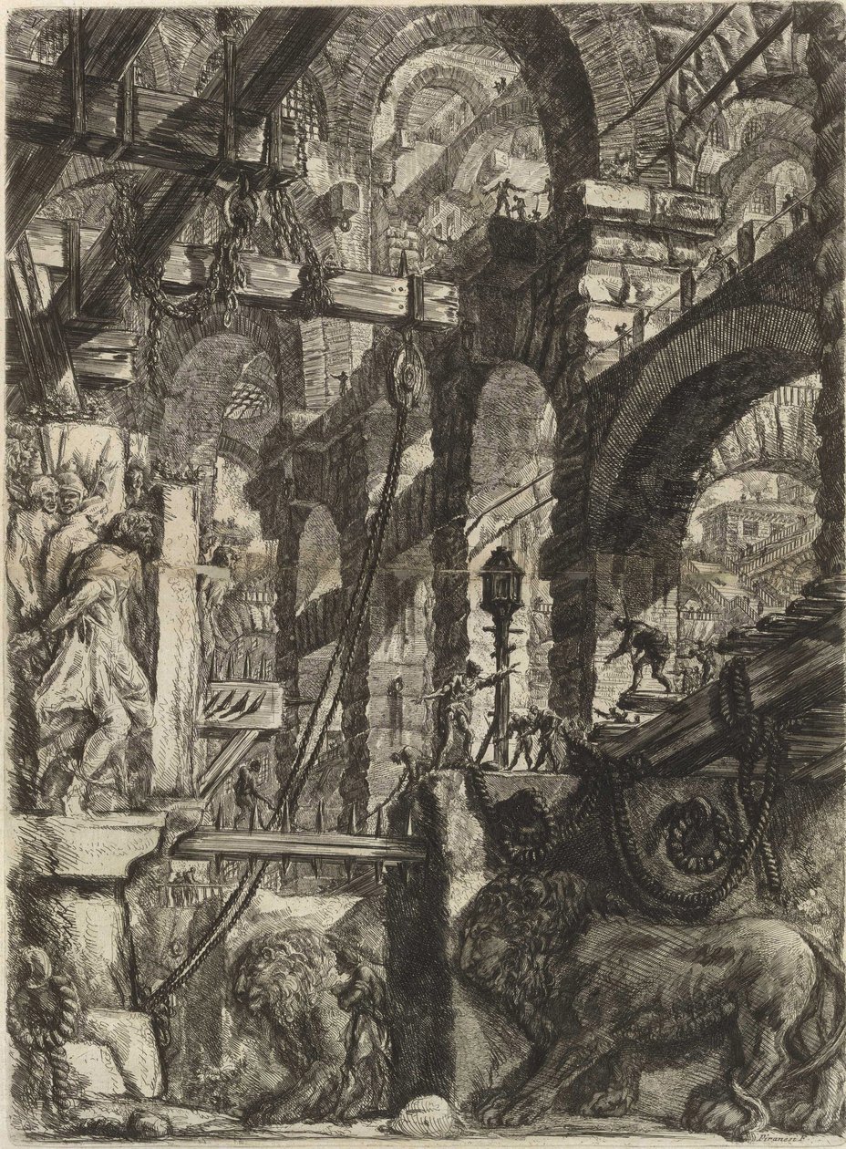 Aus der Serie Die imaginären Gefängnisse (Le Carceri d