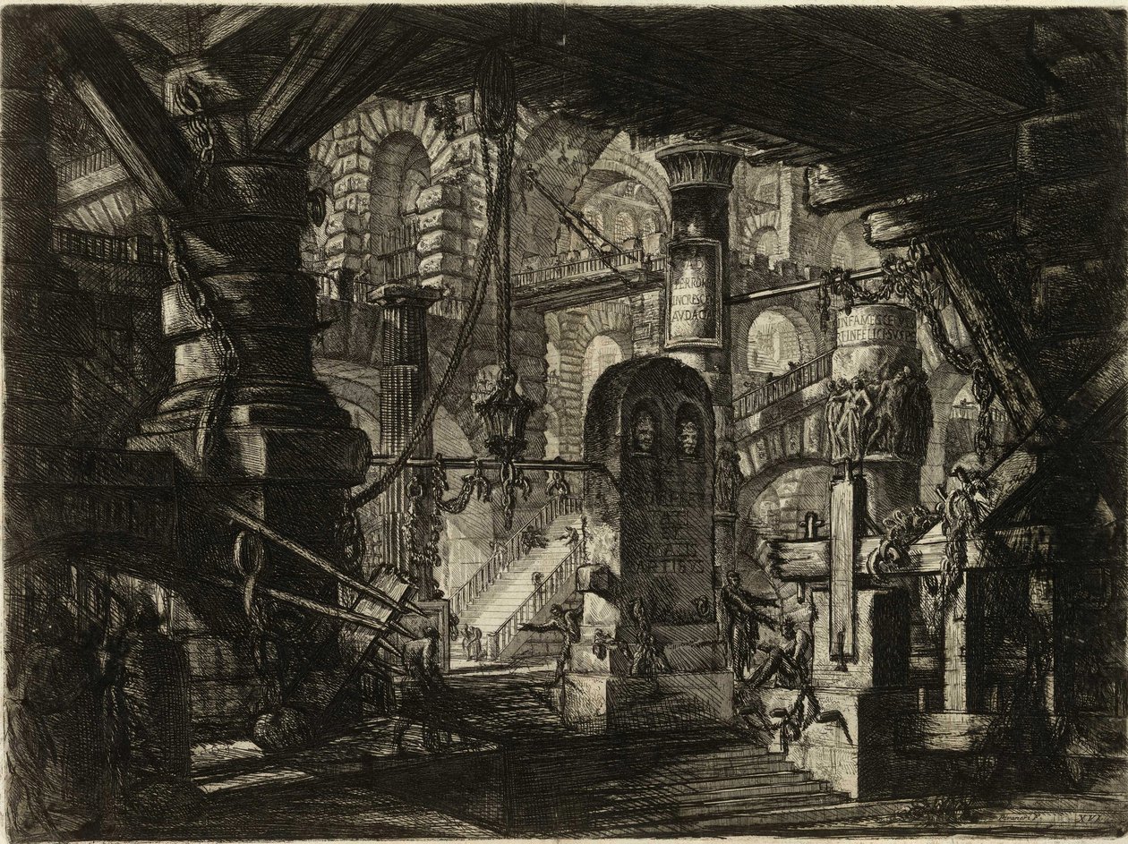 Aus der Serie Die imaginären Gefängnisse (Le Carceri d