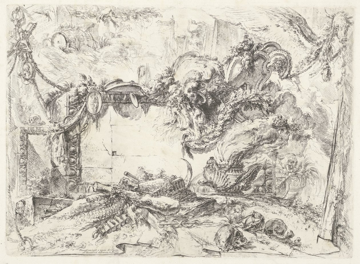 Monumentale Tafel von Giovanni Battista Piranesi