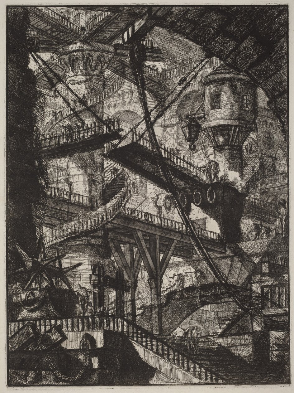 Die Zugbrücke von Giovanni Battista Piranesi