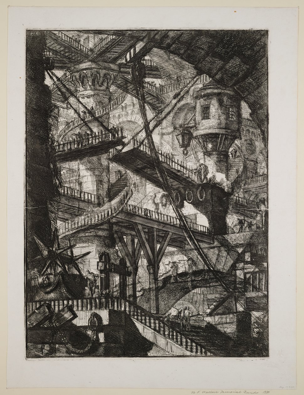 Die Zugbrücke von Giovanni Battista Piranesi