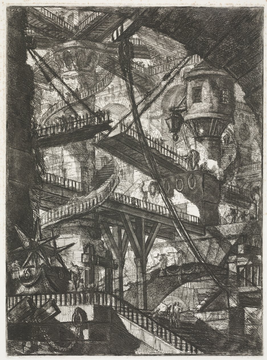Die Zugbrücke von Giovanni Battista Piranesi