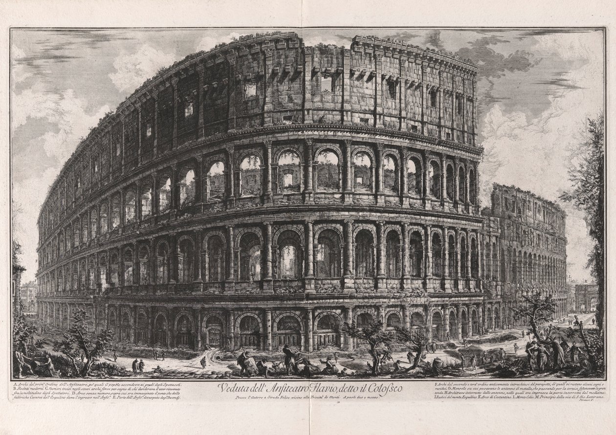 Veduta dell von Giovanni Battista Piranesi
