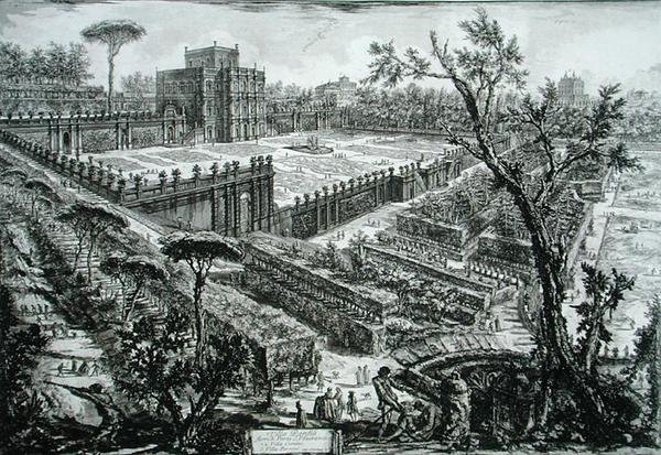Villa Pamphili, aus 
