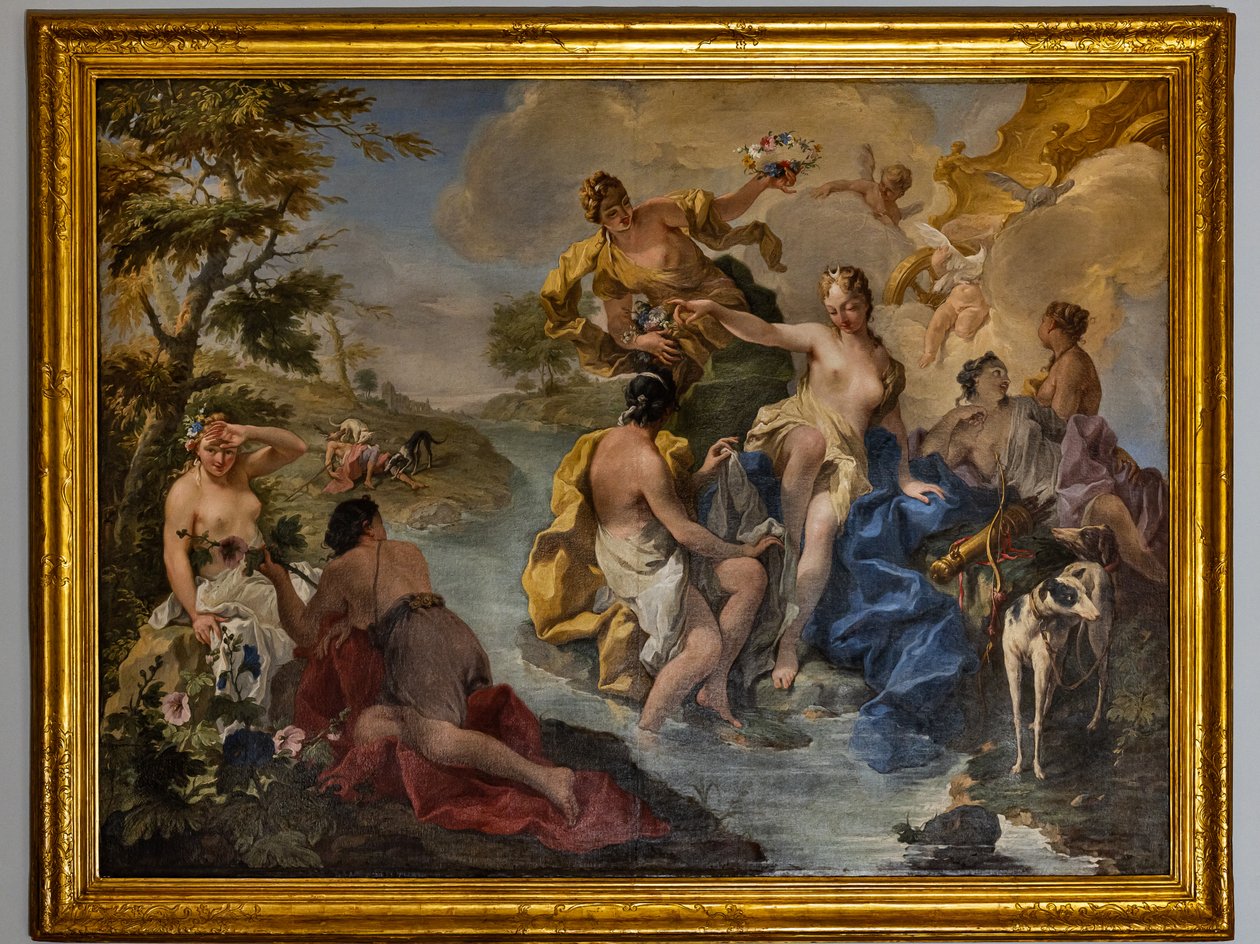 Diana und die Nymphen von Giovanni Battista Pittoni