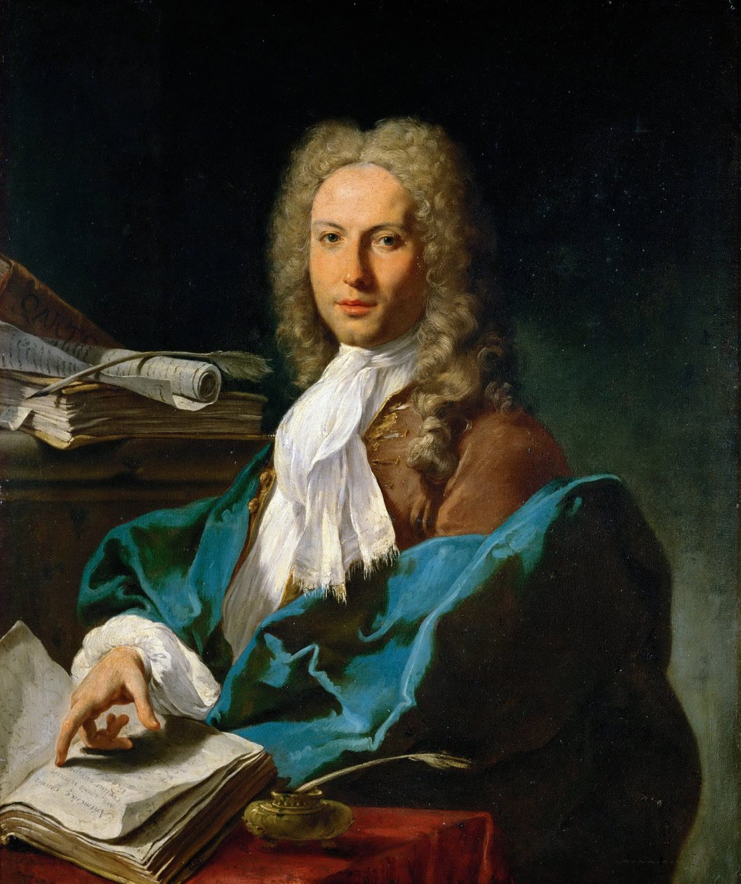 Porträt eines Mathematikers von Giovanni Battista Pittoni