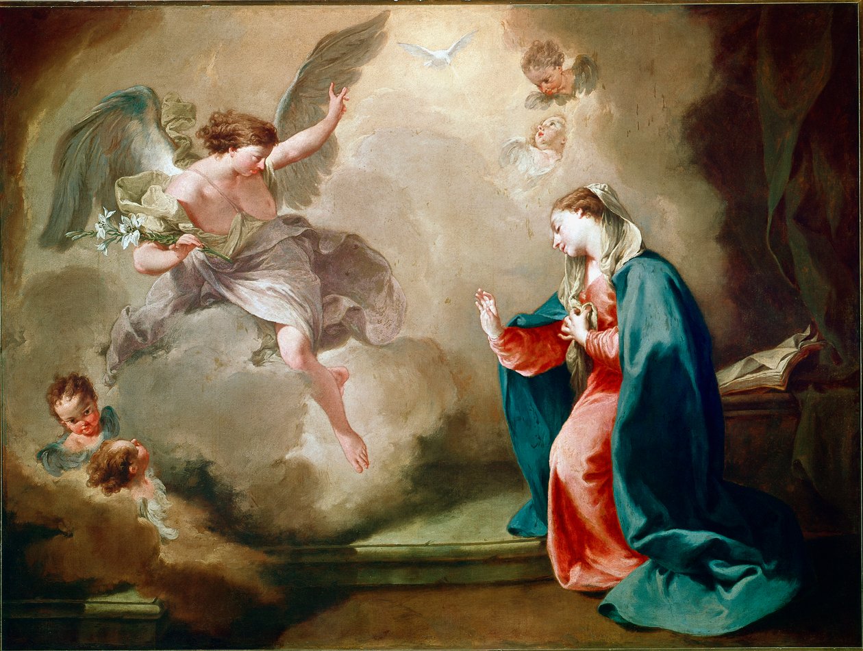 Die Verkündigung von Giovanni Battista Pittoni