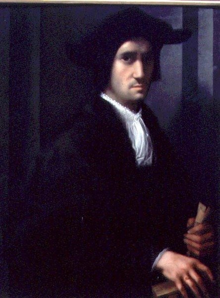 Porträt eines Mannes von Giovanni Battista Rosso Fiorentino