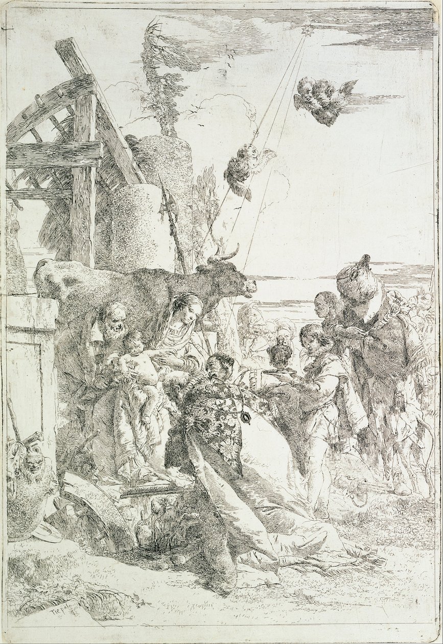 Anbetung der Könige von Giovanni Battista Tiepolo