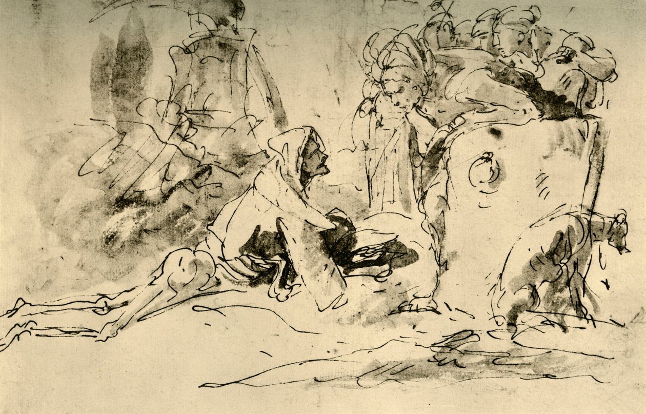 Capriccio von Giovanni Battista Tiepolo