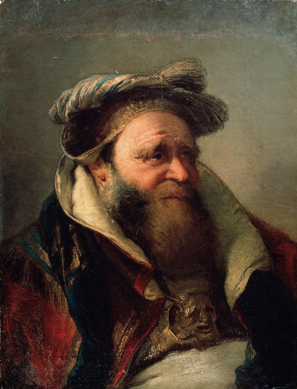 Porträt eines alten Mannes von Giovanni-Battista Tiepolo