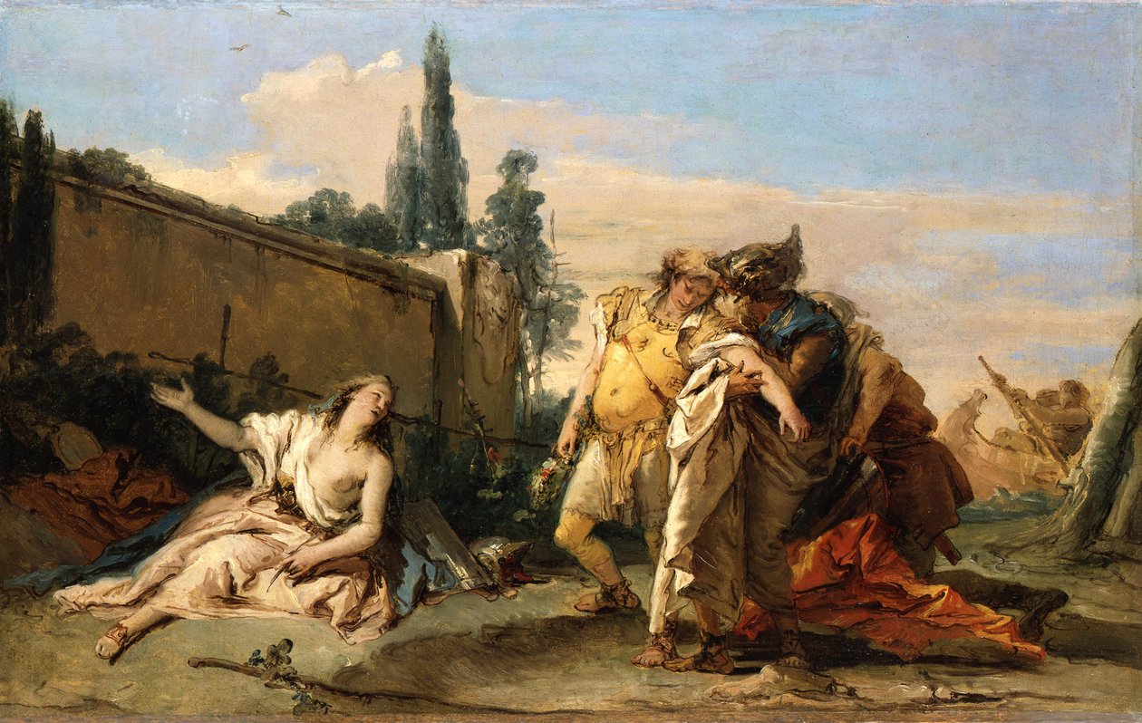Rinaldos Abschied von Armida von Giovanni Battista Tiepolo