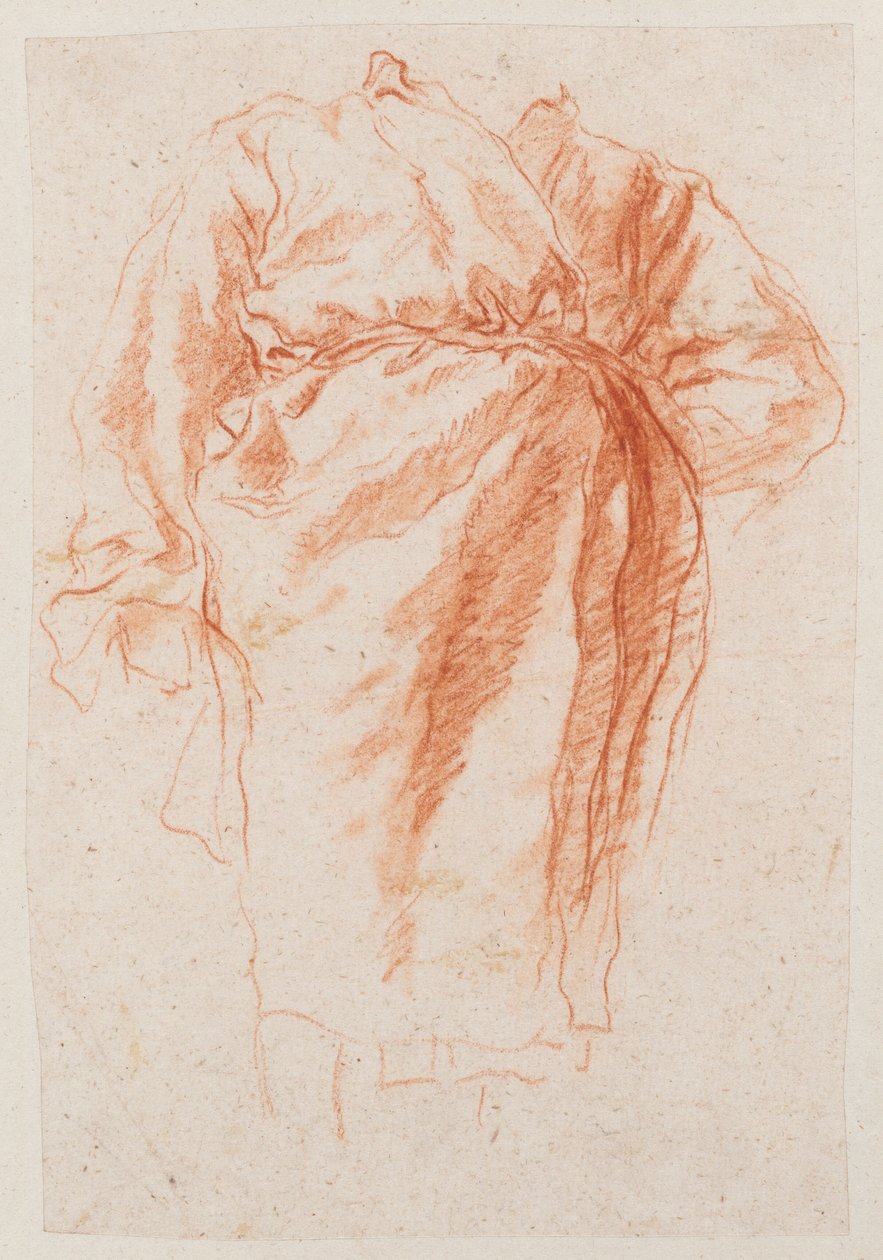 Studie einer drapierten Figur von Giovanni Battista Tiepolo