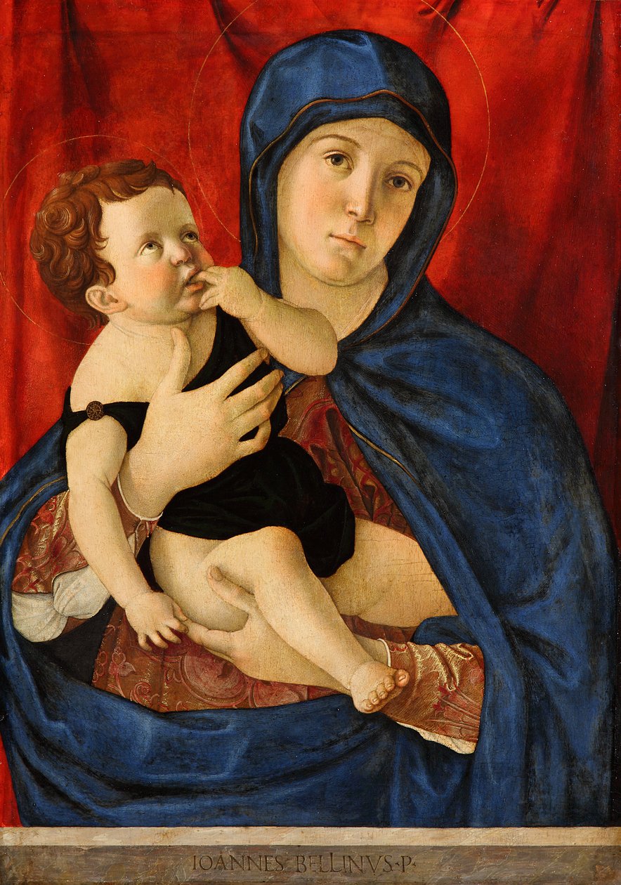 Maria mit dem Kind von Giovanni Bellini