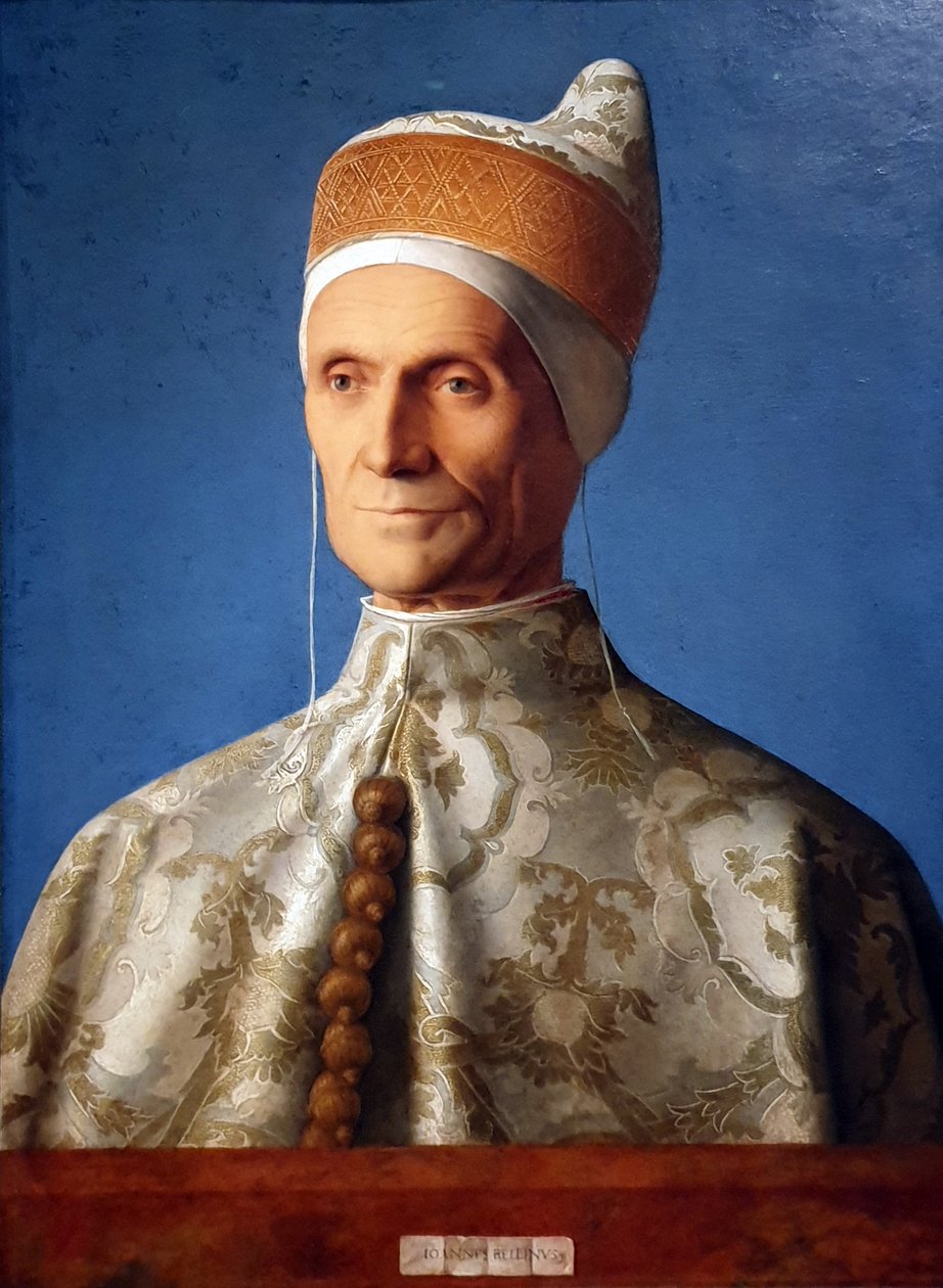 Porträt des Dogen Leonardo Loredan von Giovanni Bellini
