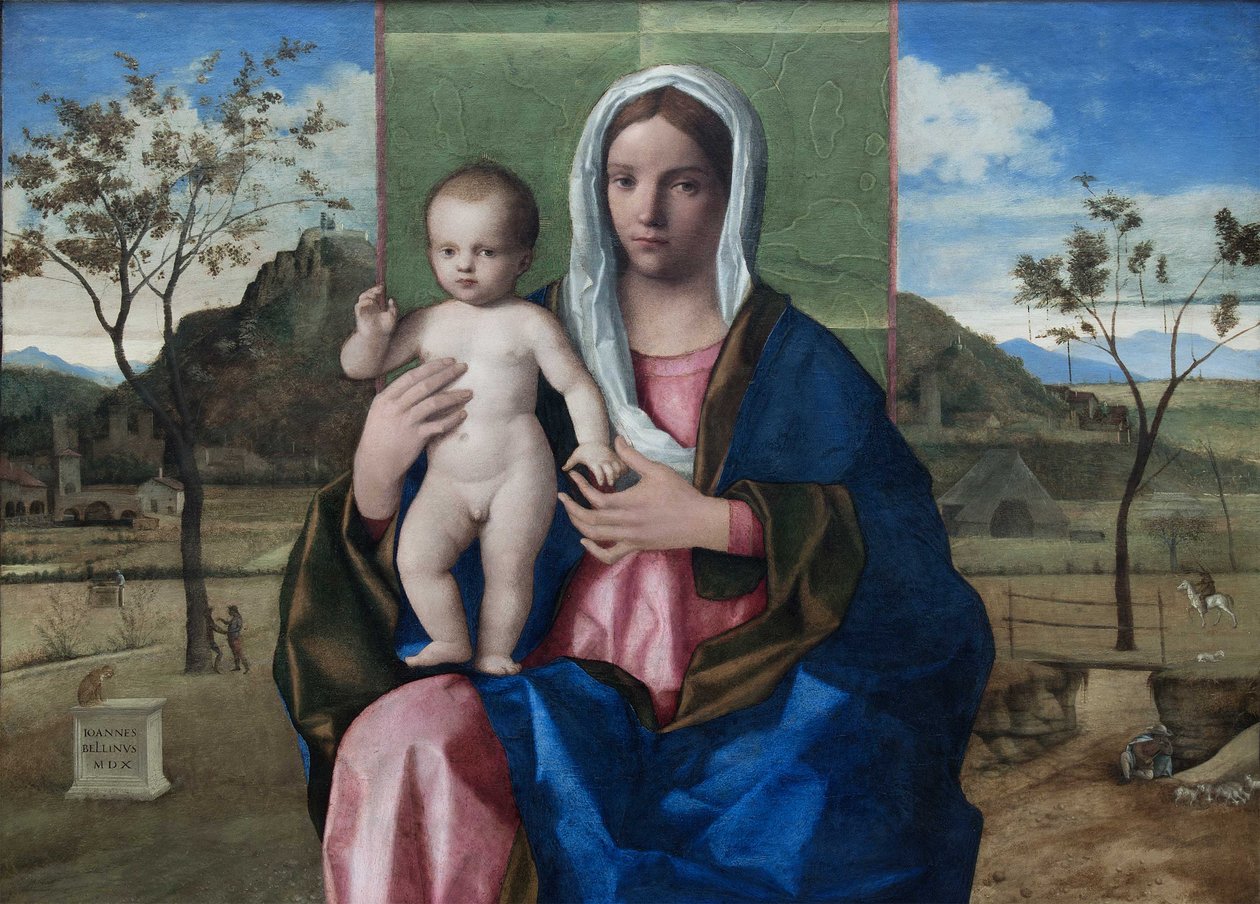 Madonna und das segnende Kind von Giovanni Bellini