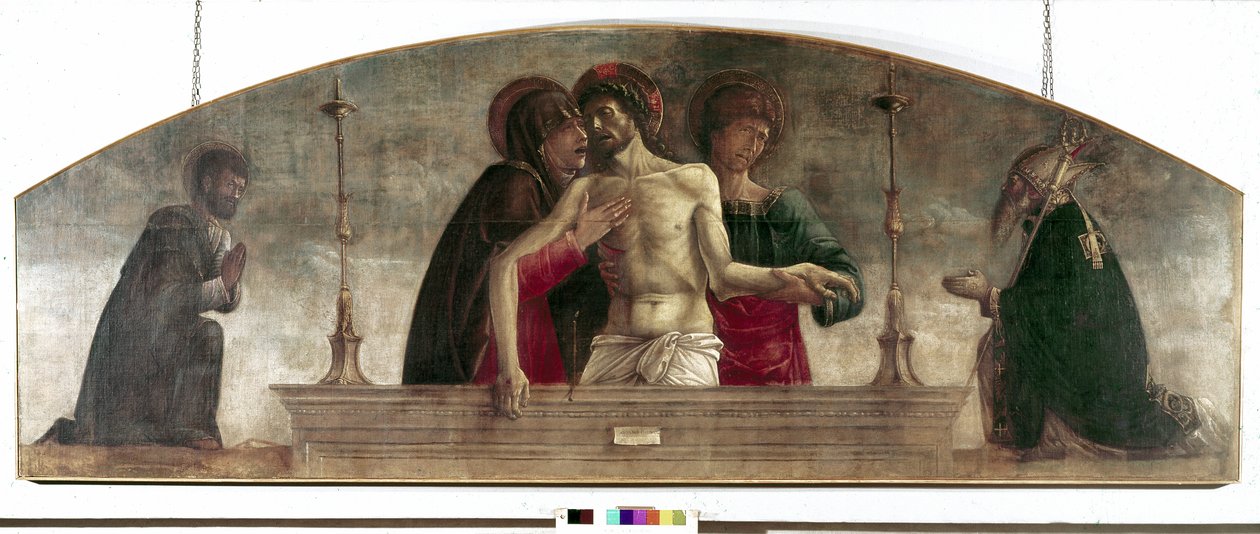 Pietà (Klage über den toten Christus) von Giovanni Bellini