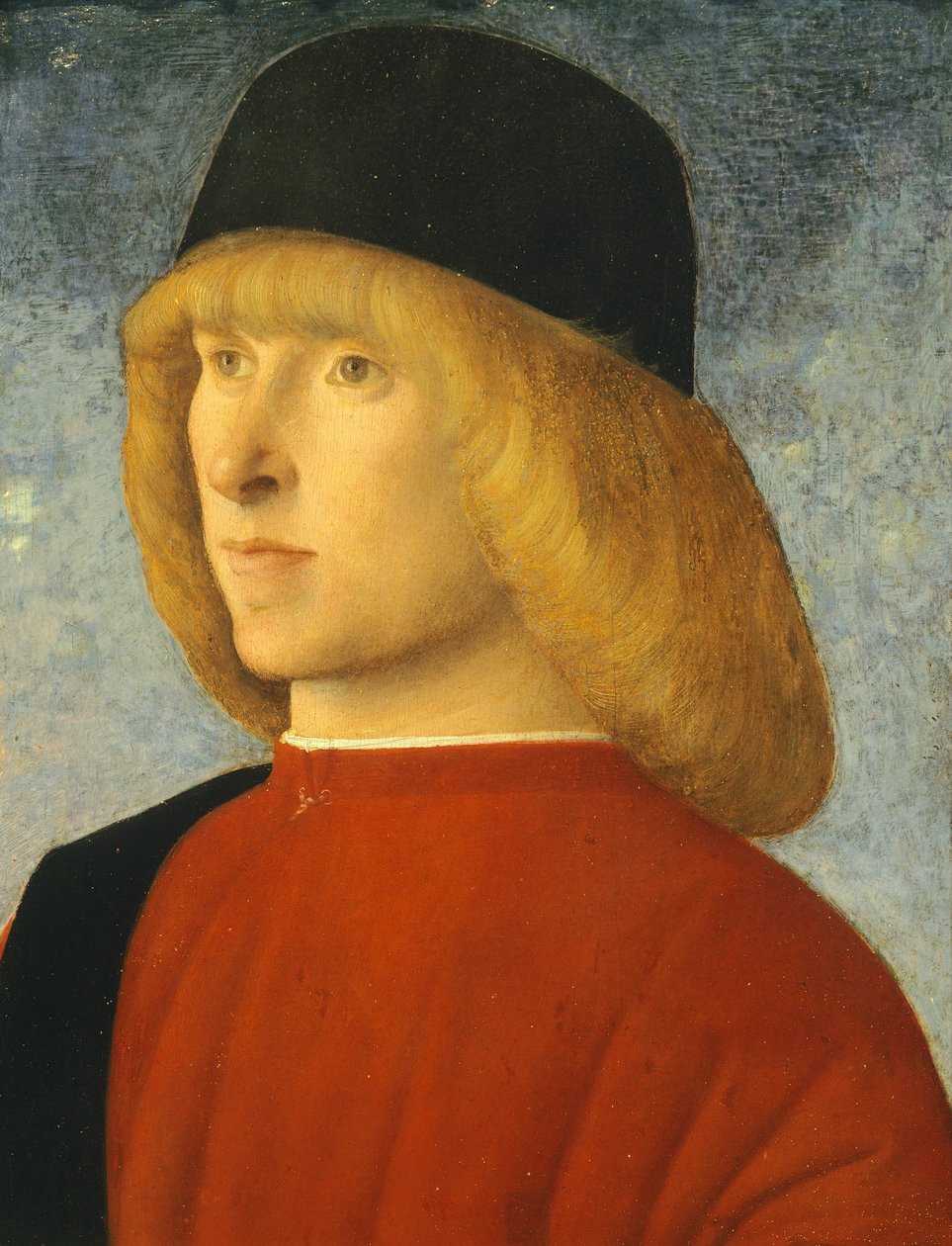 Porträt eines jungen Senators, von Giovanni Bellini (1431-36 - 1516), ca. 1485-1490 von Giovanni Bellini