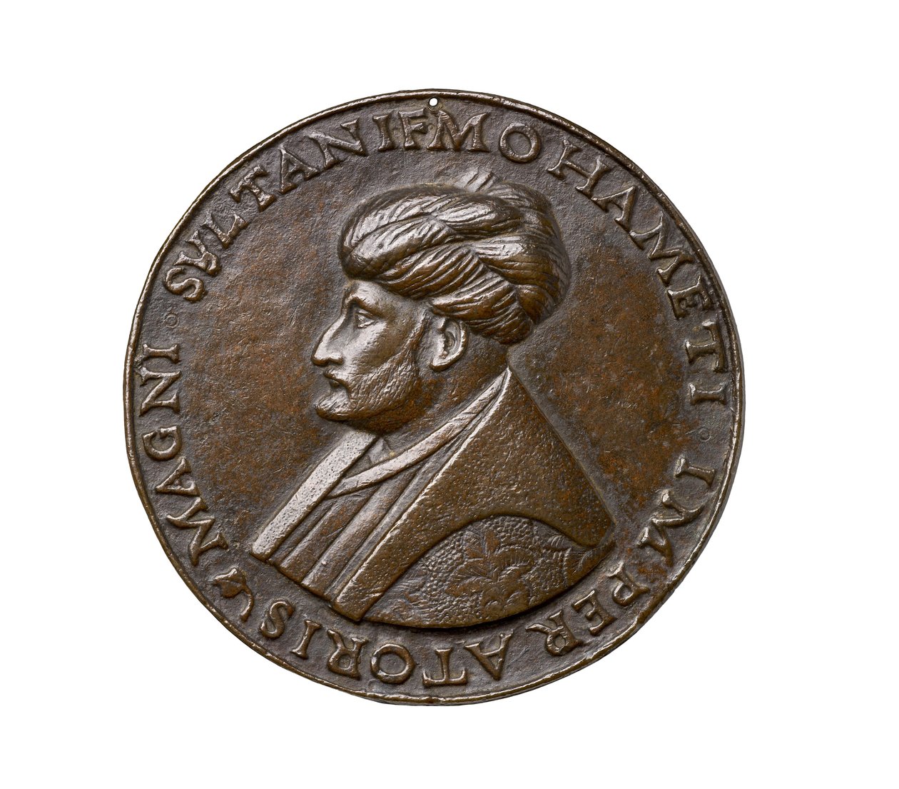 Renaissance-Medaille aus Florenz, ca. 1480 von Giovanni Bellini