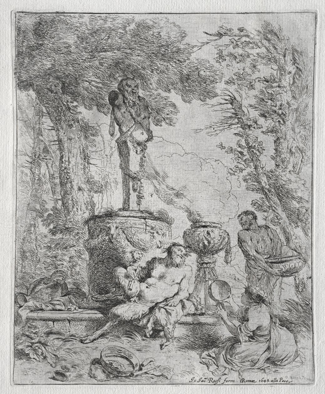 Fest des Pan von Giovanni Benedetto Castiglione