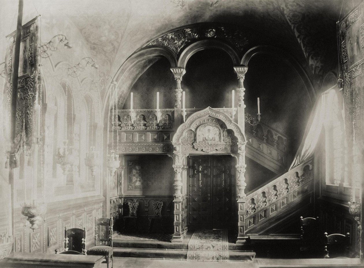 Hauskapelle im Stroganow-Palast in Sankt Petersburg, nach 1879 von Giovanni Bianchi