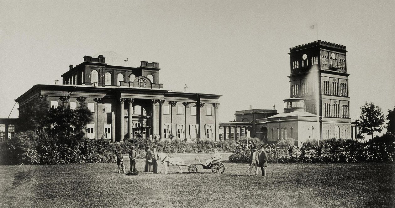 Die Paskevich-Residenz in Gomel, 1860er Jahre von Giovanni Bianchi