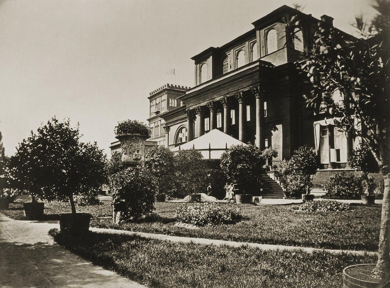 Die Paskevich-Residenz in Gomel, 1860er Jahre von Giovanni Bianchi