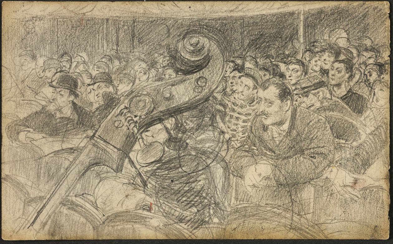 Publikum in einem Pariser Theater II von Giovanni Boldini