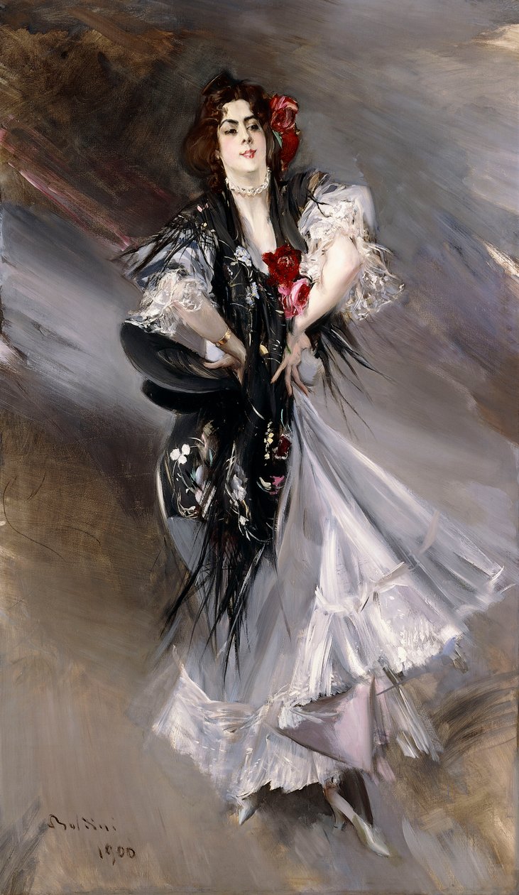 Porträt von Anita de la Feria, der spanischen Tänzerin, 1900 von Giovanni Boldini