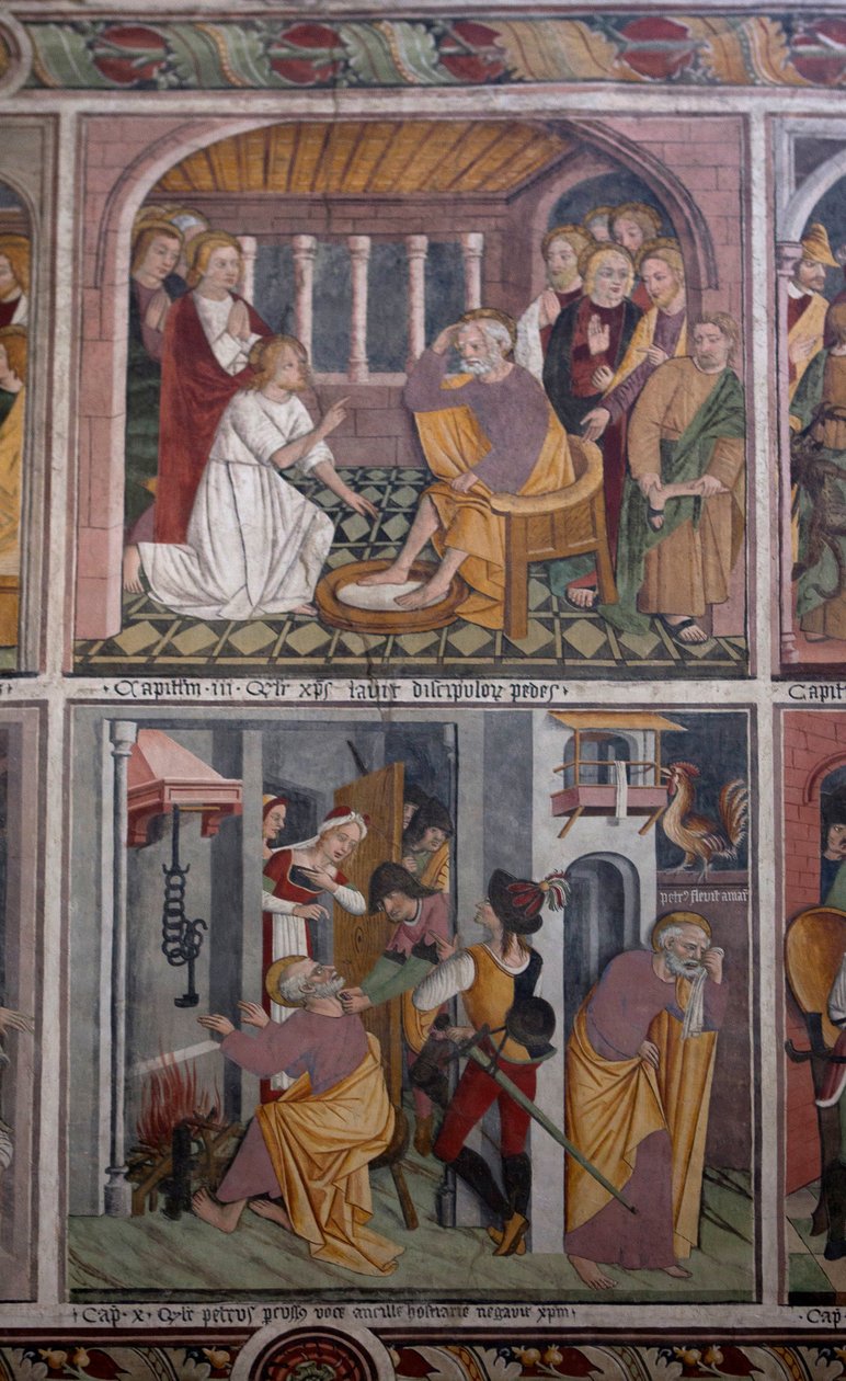 Szenen aus dem Leben Christi, ca. 1492 von Giovanni Canavesio