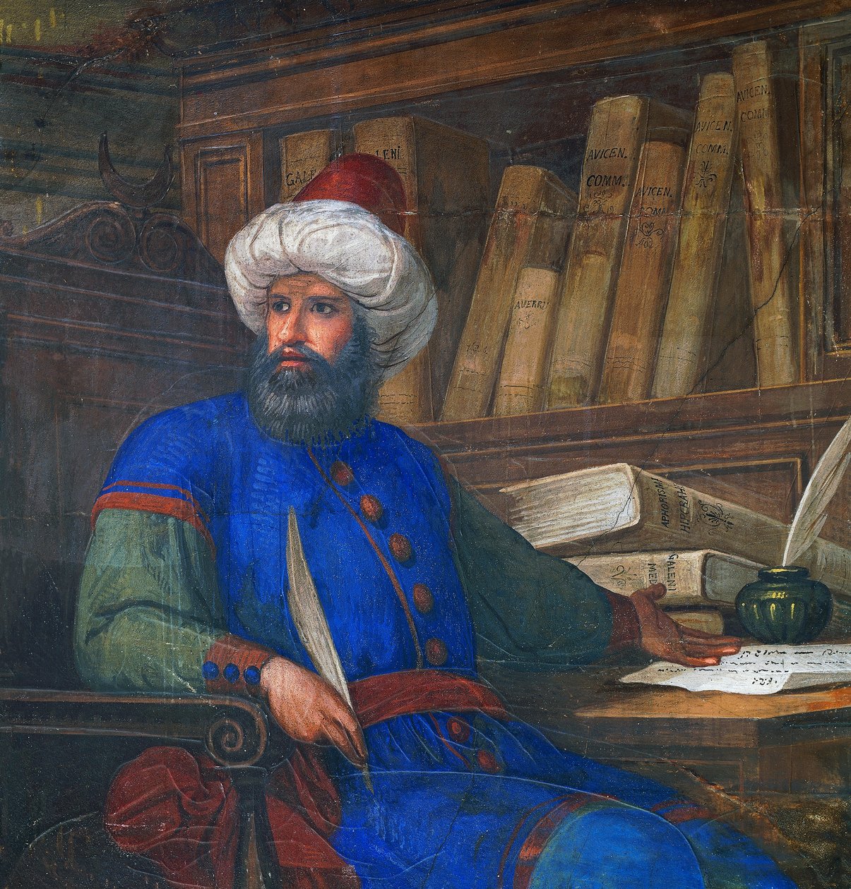 Porträt von Andrea Alpago (1450-1522), Arzt und Philosoph von Giovanni De Min