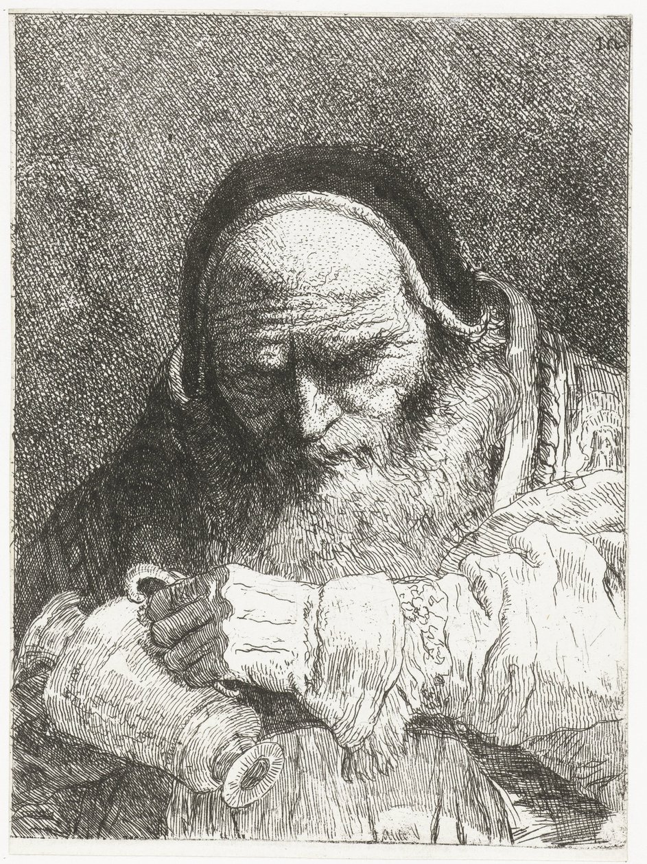 Papst mit Krug von Giovanni Domenico Tiepolo