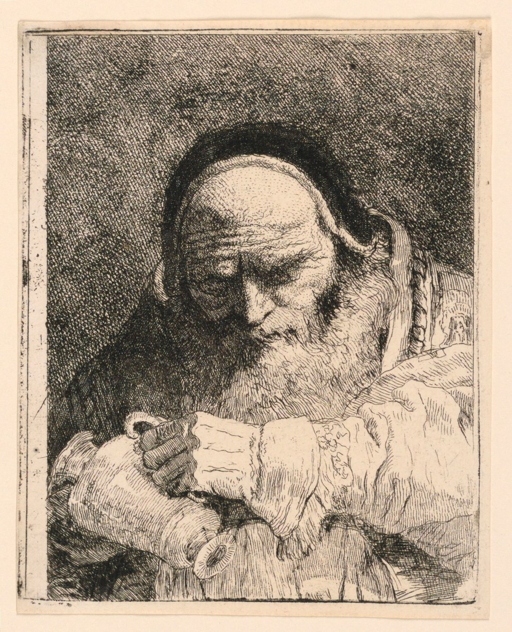 Sammlung von Köpfen von Giovanni Domenico Tiepolo