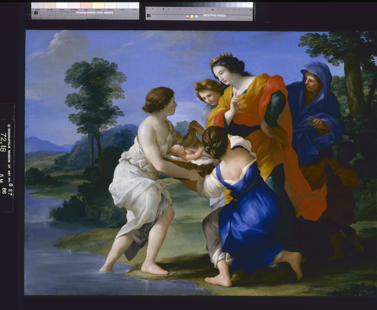 Die Auffindung des Moses von Giovanni Francesco (1610 62) Romanelli