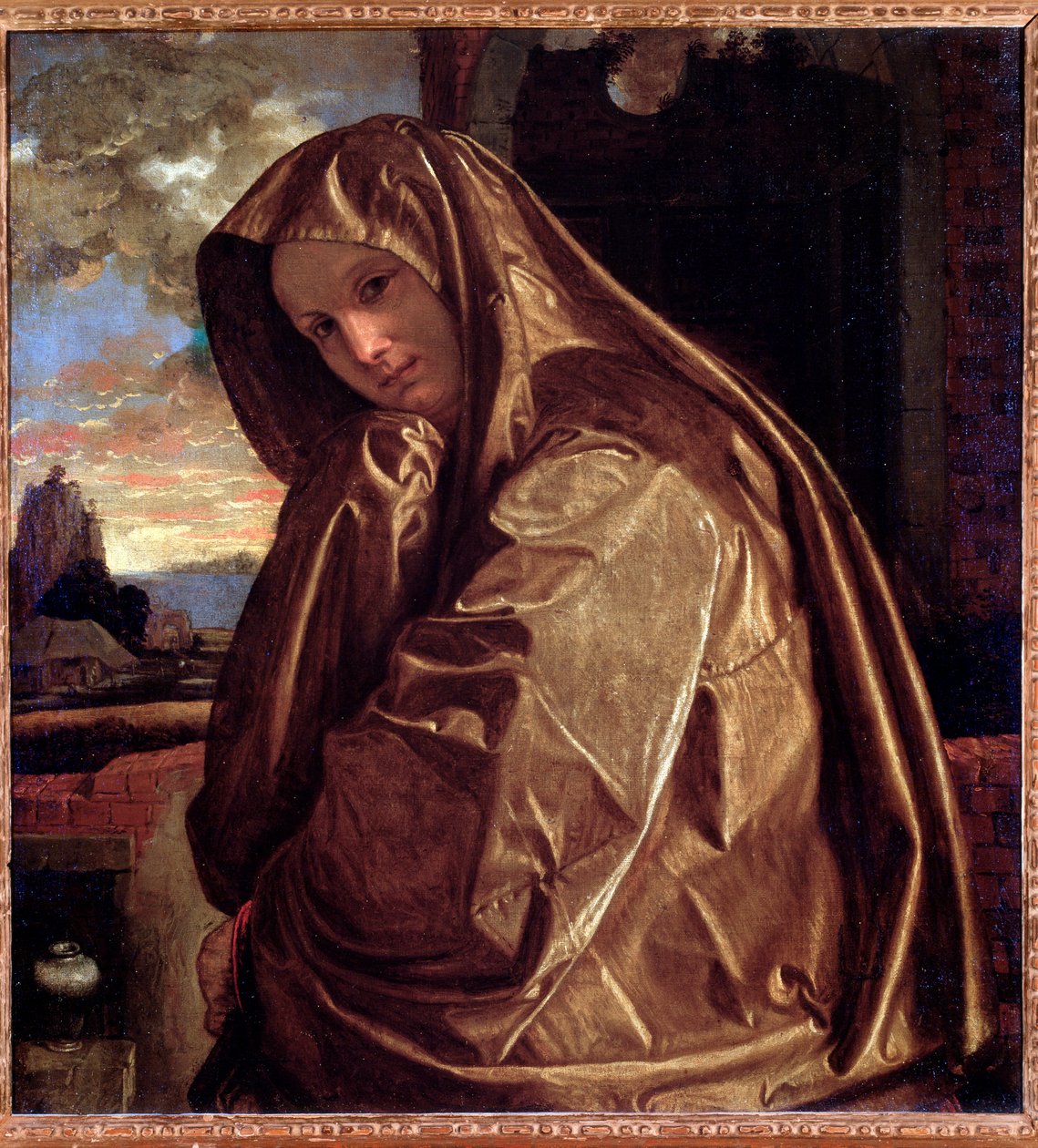 Darstellung der Heiligen Maria Magdalena von Giovanni Girolamo Savoldo