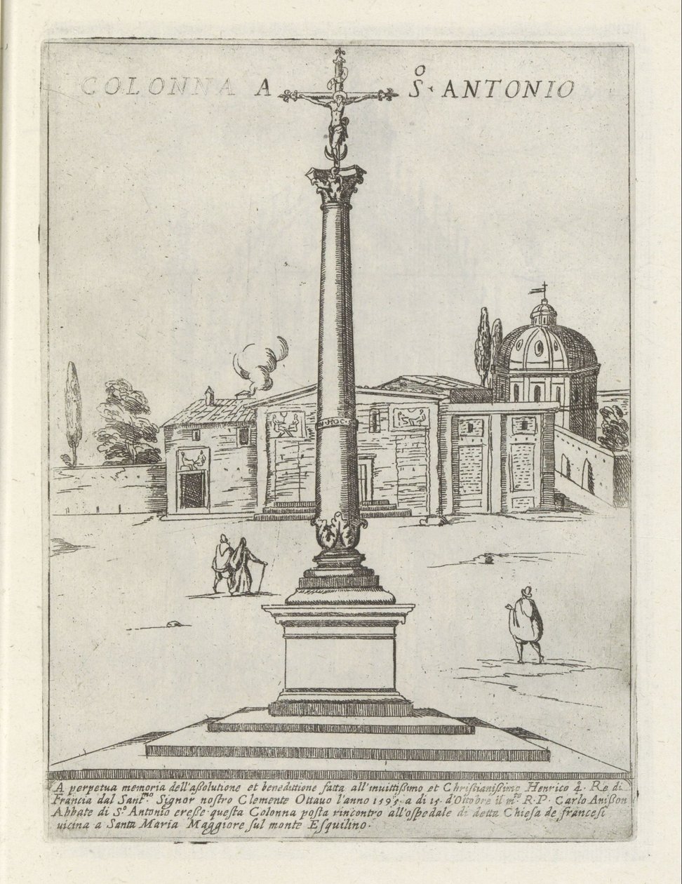 Säule von San Antonio von Giovanni Maggi