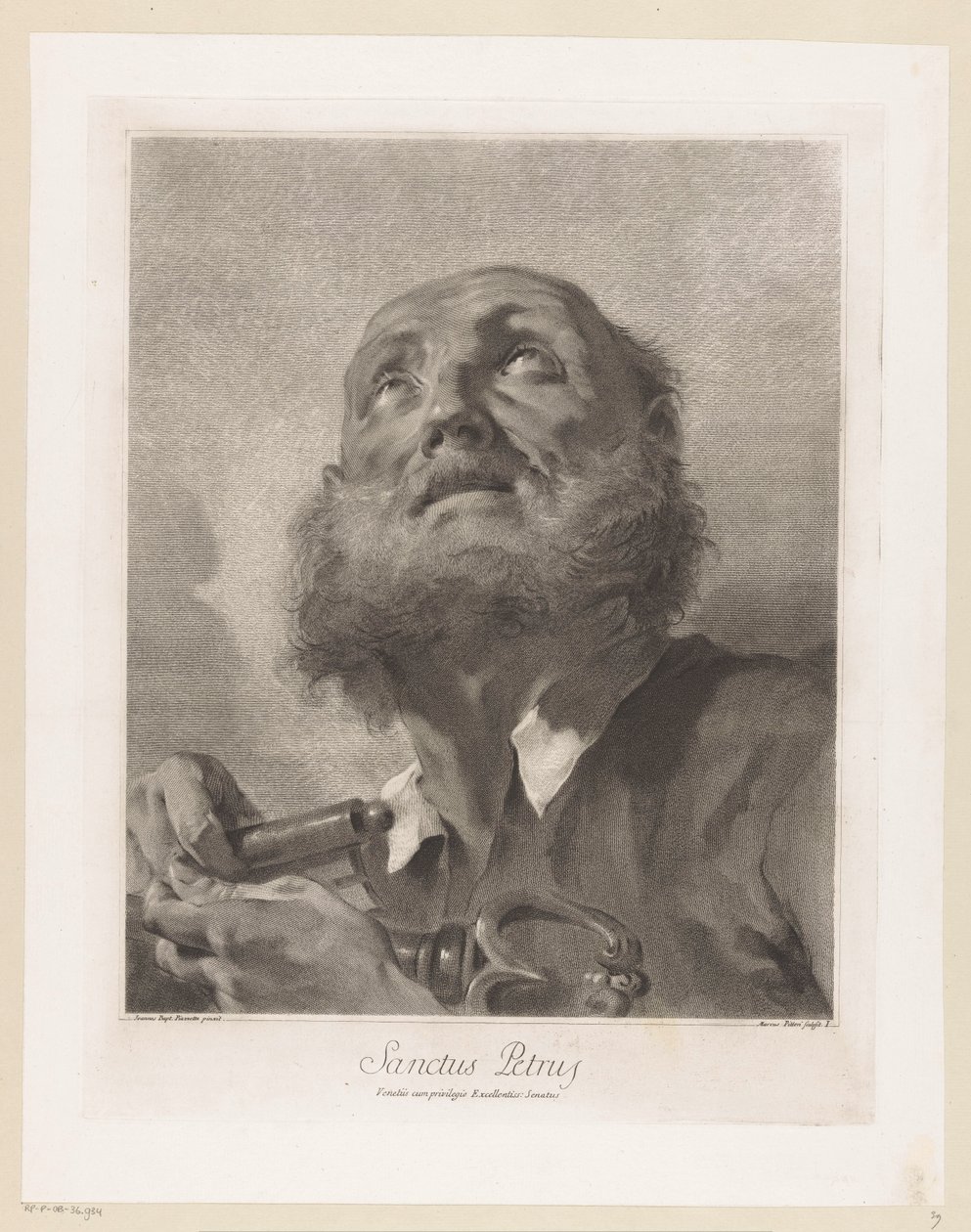 Apostel Petrus von Giovanni Marco Pitteri