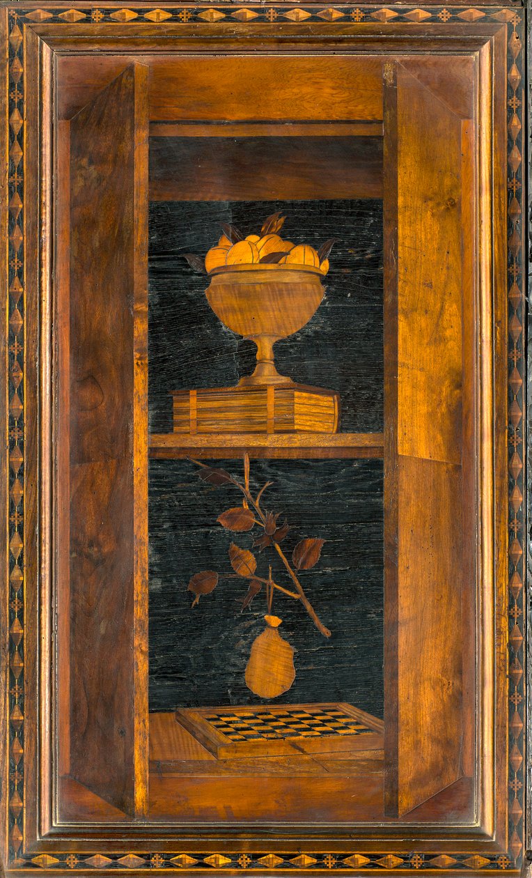 Lignaean Kanonischer Chor, eingelegt von Giovanni Maria Platina 1484, Oberer Stall von Giovanni Maria Platina