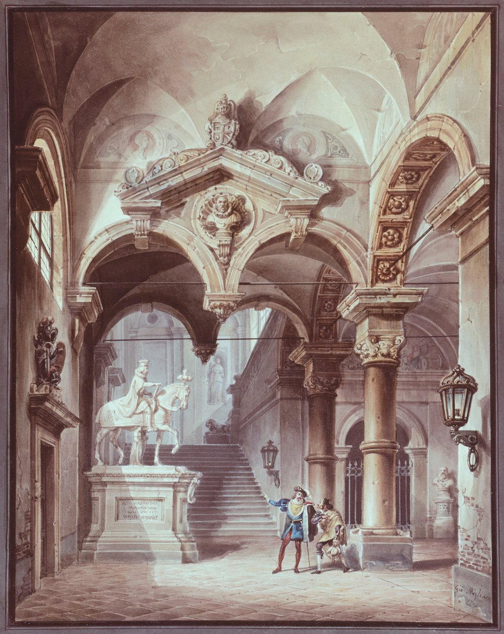 Der steinerne Gast, Scherzbold von Sevilla von Giovanni Migliara