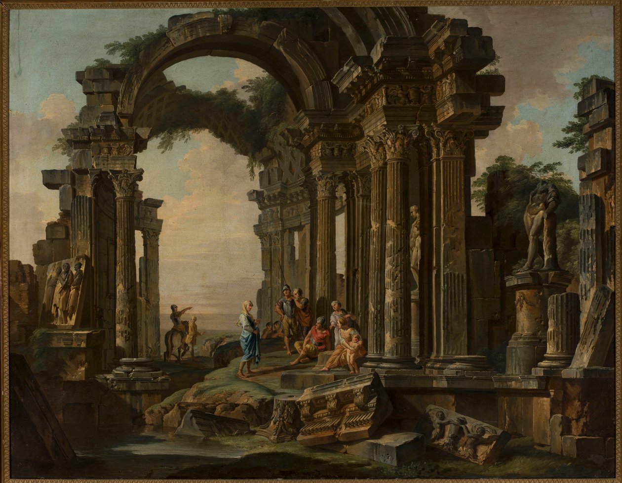 Römische Ruinen von Giovanni Paolo Pannini