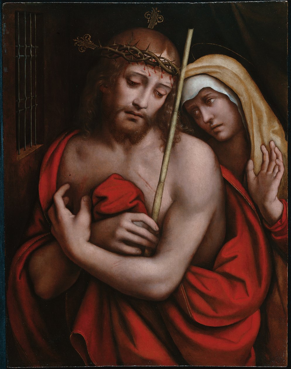 Christus mit Dornenkrone von Giovanni Pietro Rizzoli Giampietrino