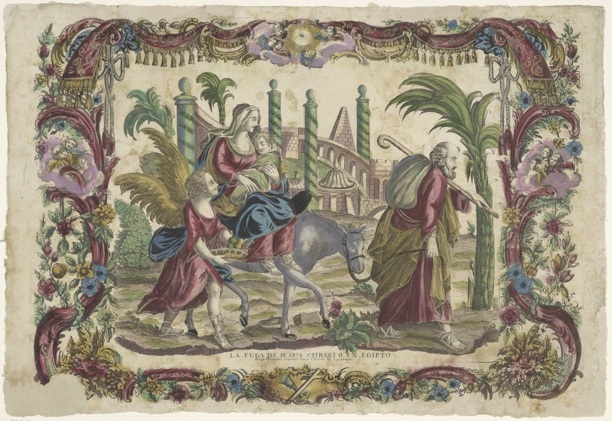 Die Flucht nach Ägypten von Giovanni Volpato (possibly)