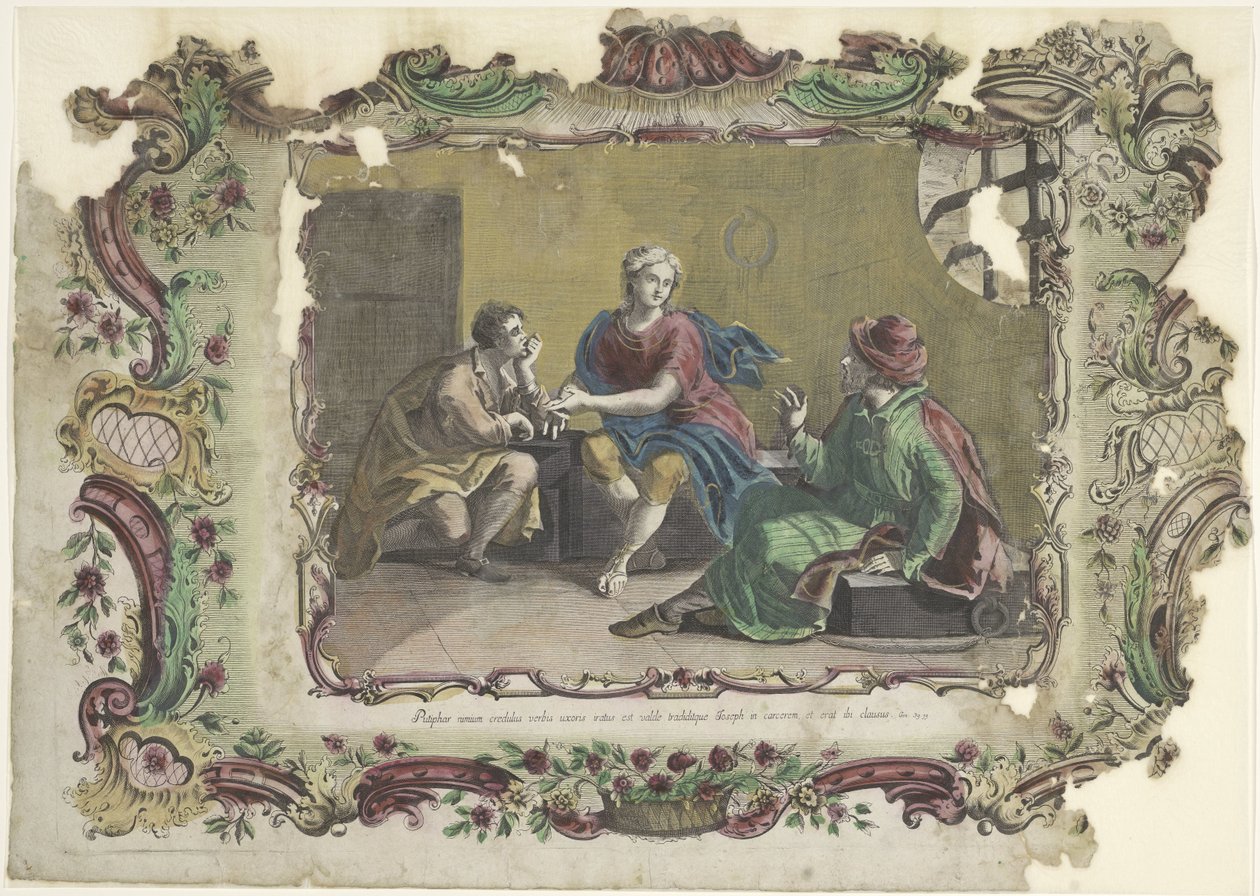 Joseph im Gefängnis von Giovanni Volpato