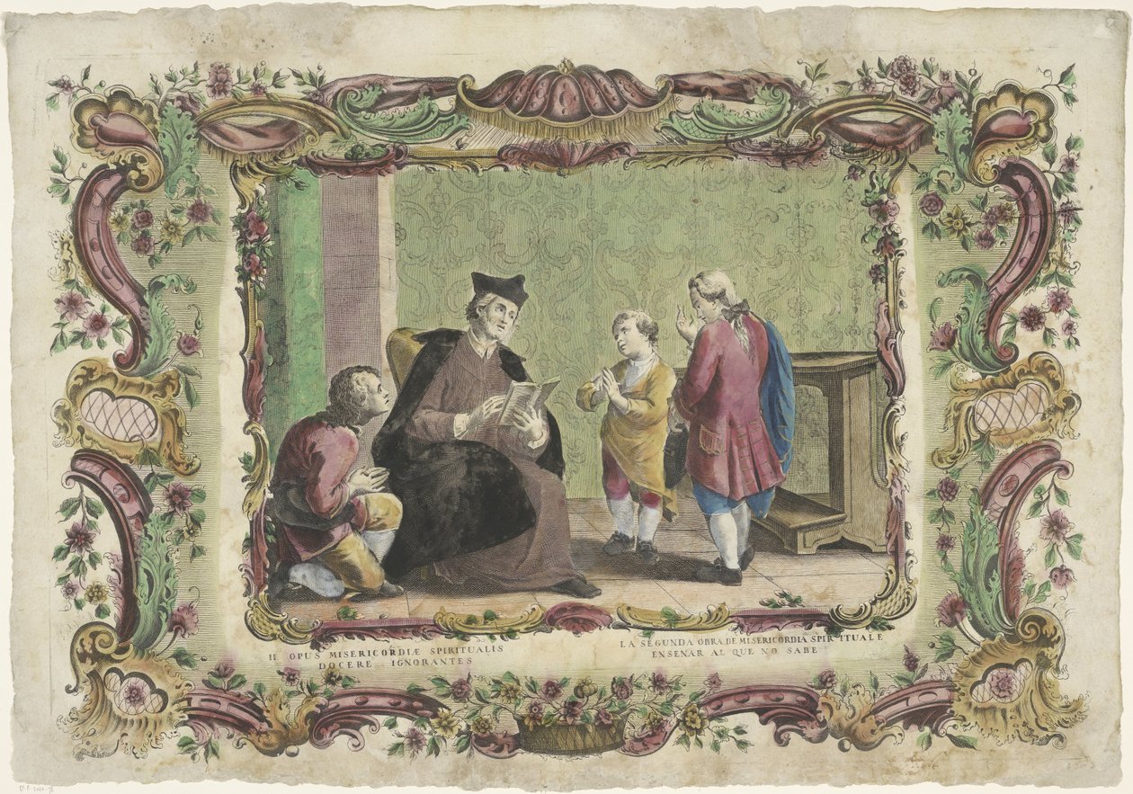 Die Unwissenden unterrichten von Giovanni Volpato