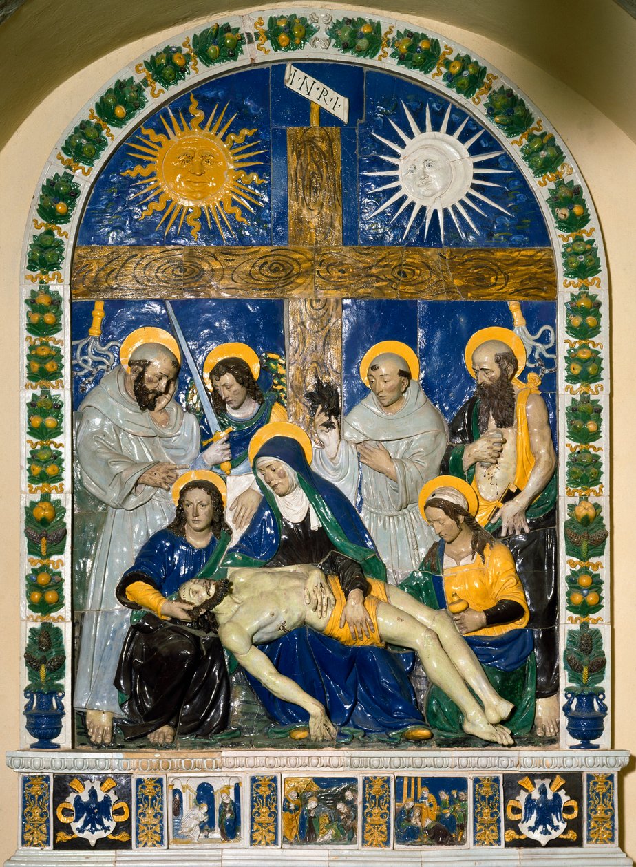 Die Beweinung (Pieta) von Giovanni della Robbia