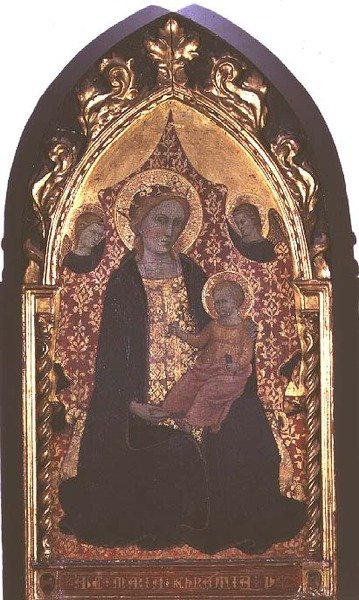 Die Madonna der Demut von Giovanni di Bartolomeo Cristiani
