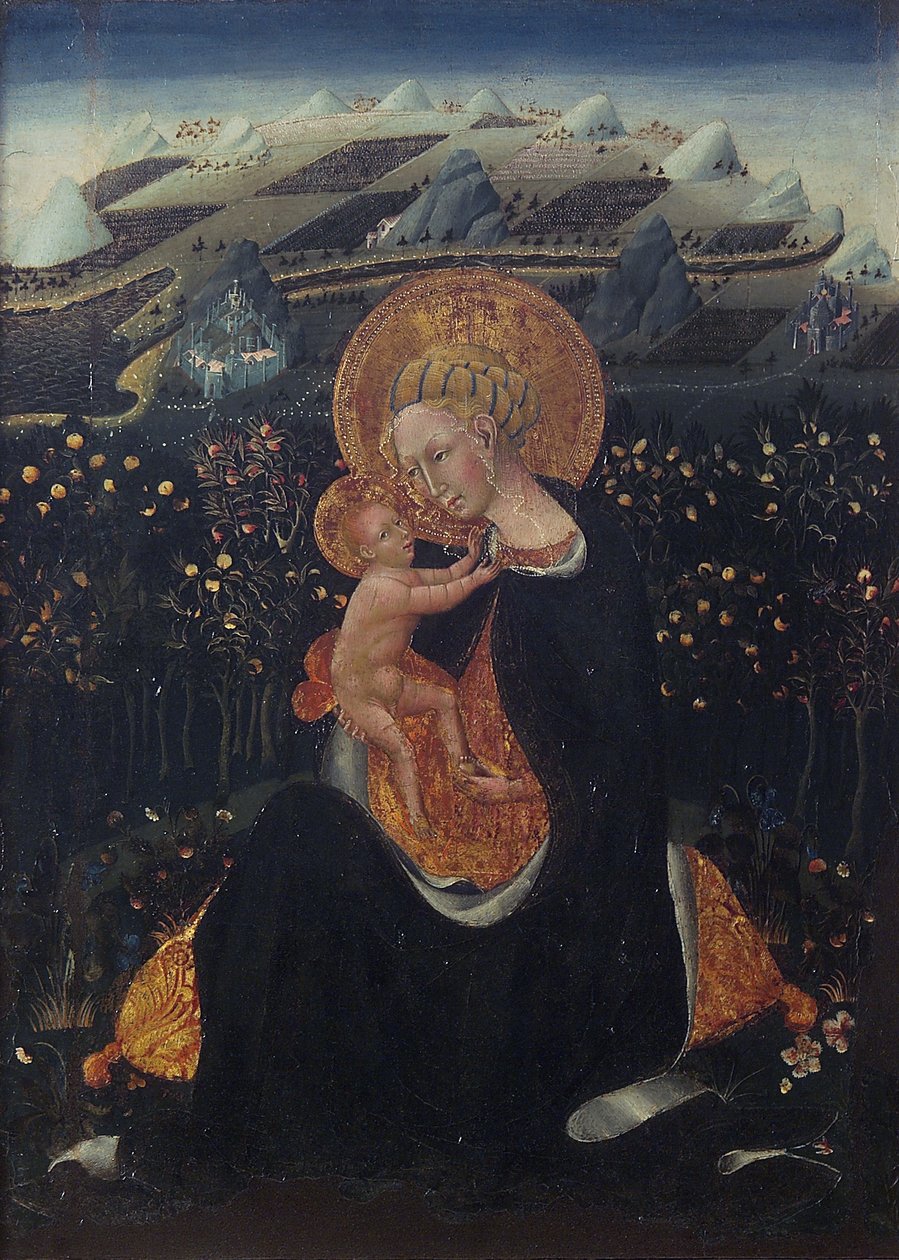 Madonna der Demut von Giovanni di Paolo