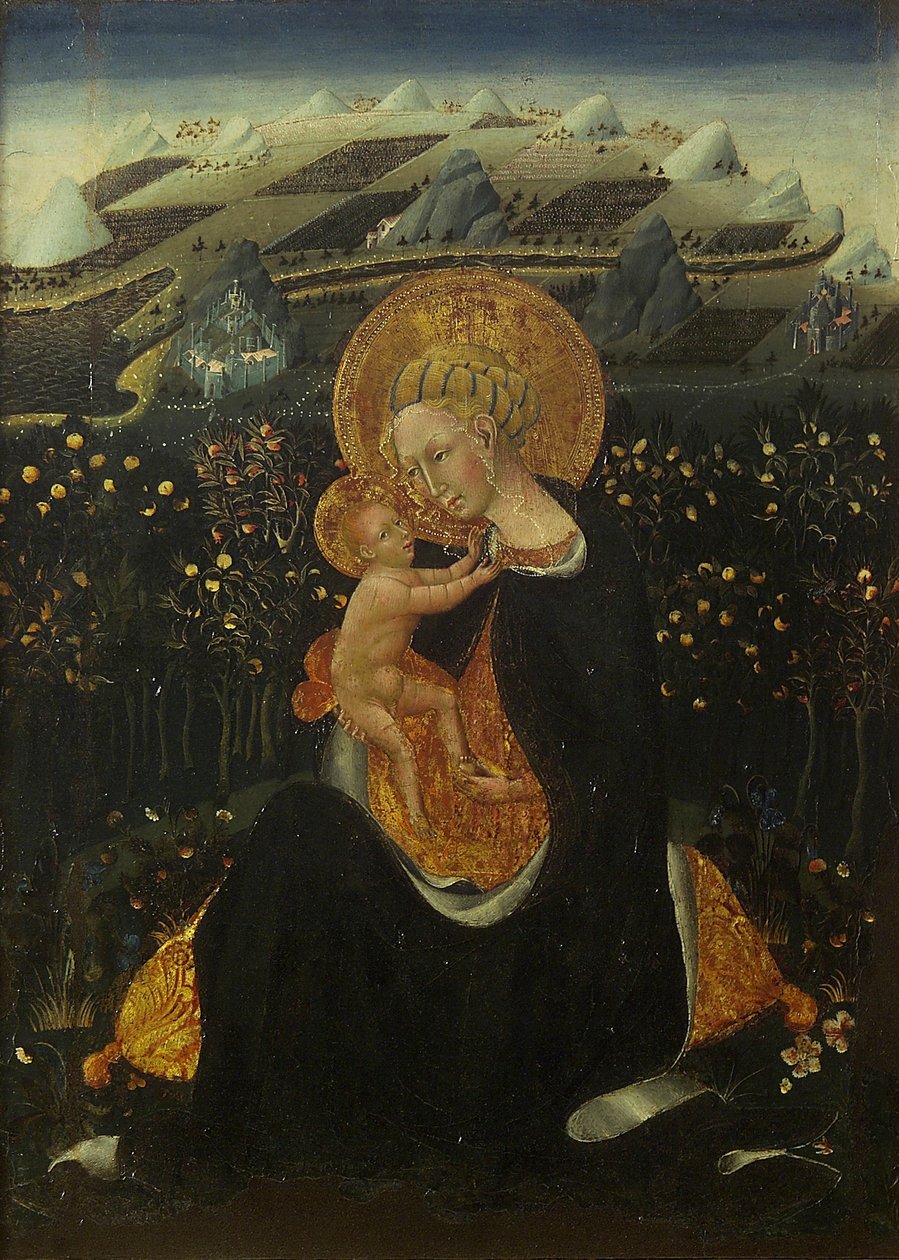 Madonna der Demut von Giovanni di Paolo