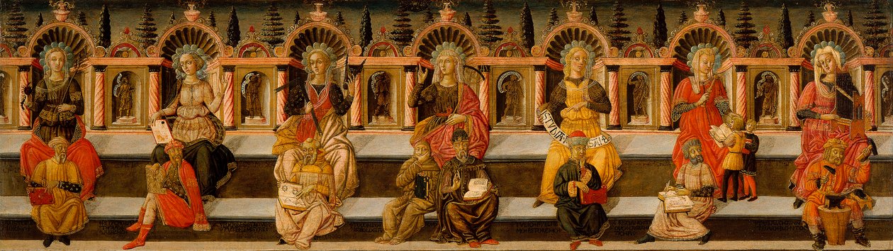 Die sieben freien Künste von Giovanni di Ser Giovanni Scheggia