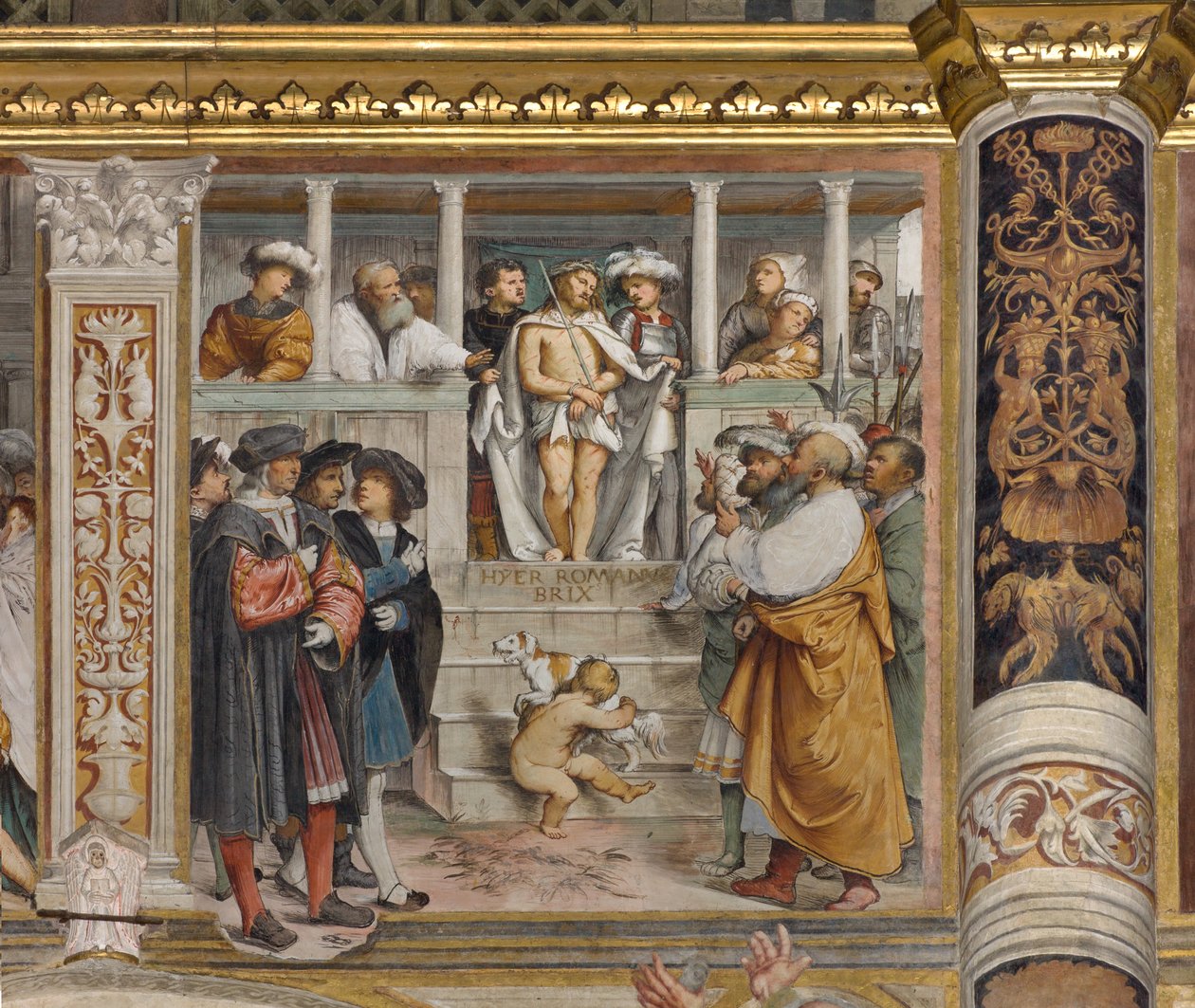 Zentrales Kirchenschiff, Vierter Südspan, Ecce Homo von Girolamo Romanino